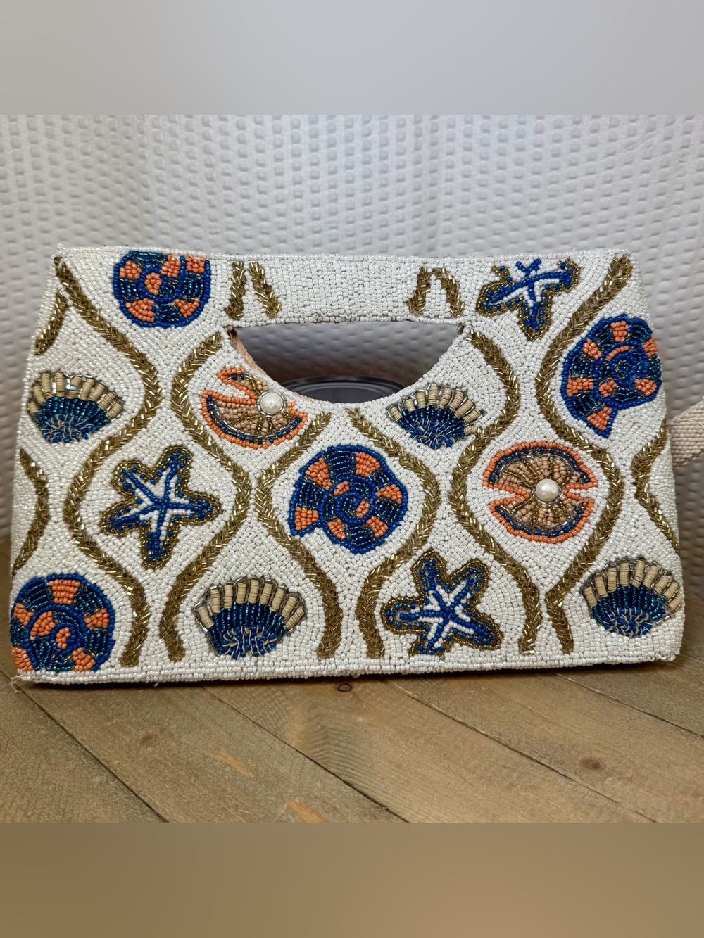 Viral TJMaxx & Marshalls Beaded Seashell Clutch!! - Picture 4 of 7